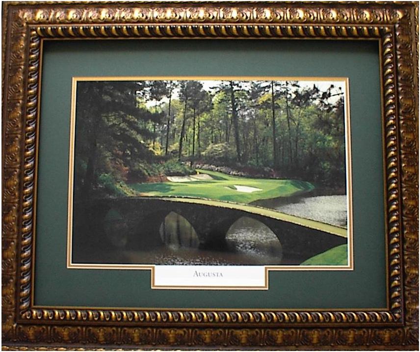 Augusta National Bronze Frame Forrest Green Augusta National Bronze Frame Forrest Green